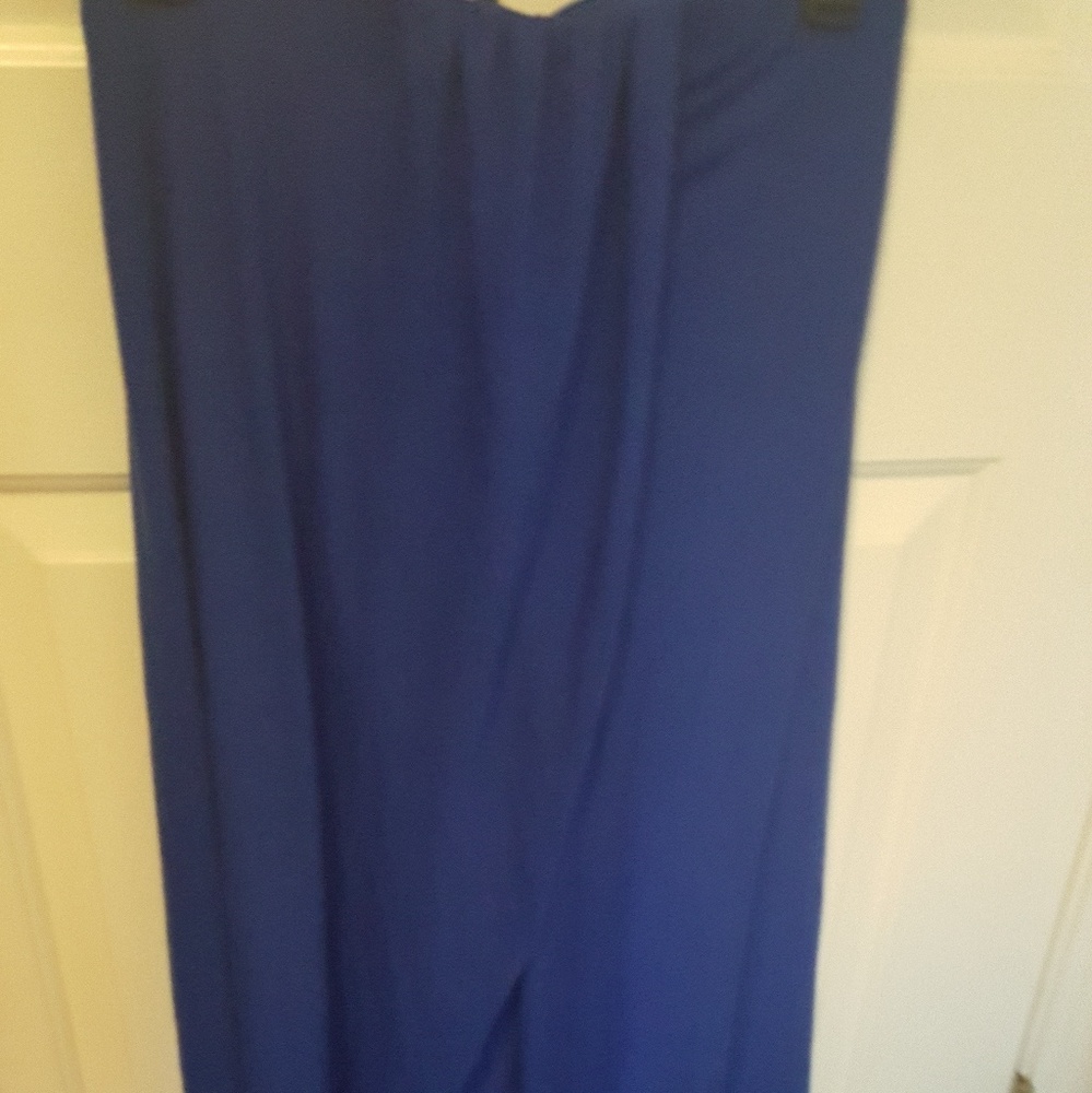 Royal blue maxi