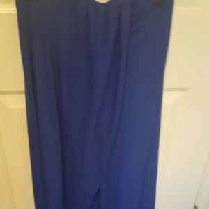 Royal blue maxi
