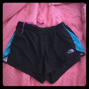 The North Face running shorts