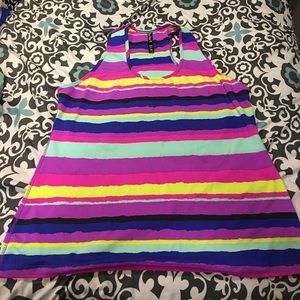 ⚡️ $5 FLASH $5 ⚡️Striped Work Out Razorback