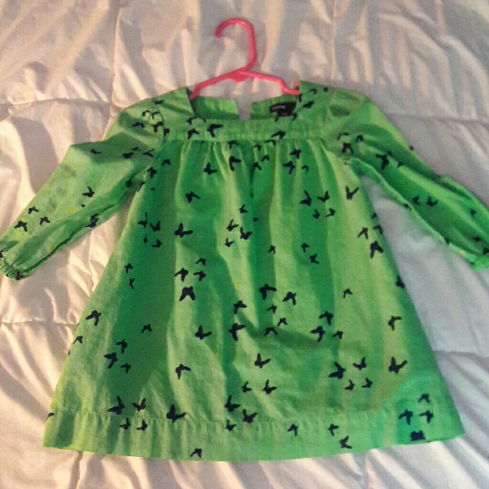 Baby GAP green dress