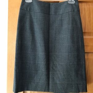 Grey Tweed Banana Republic Pencil skirt