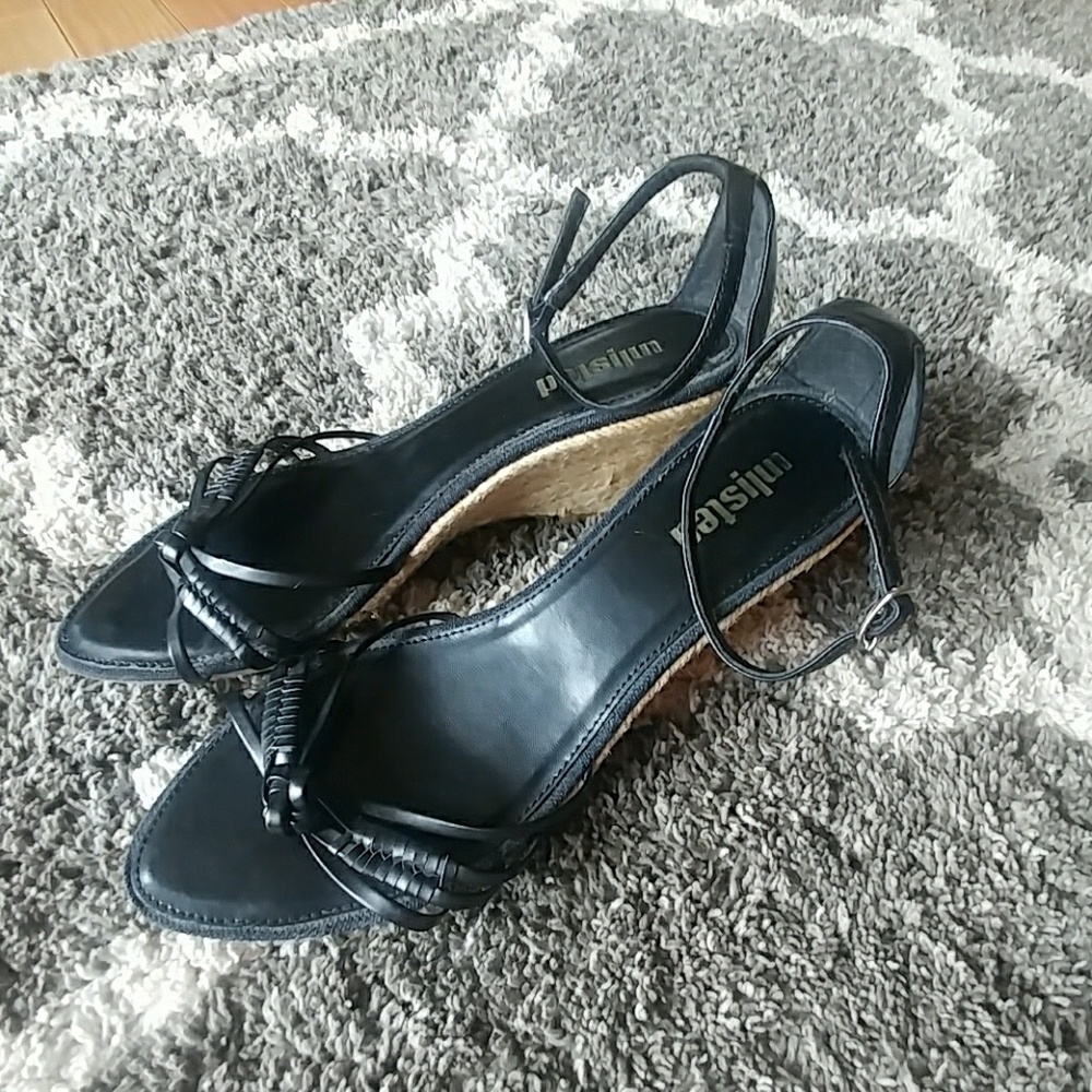 Unlisted by Kenneth Cole wedge heels worn once