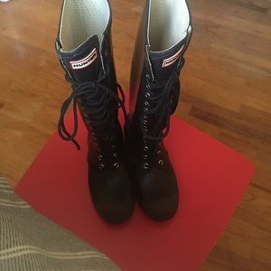 Hunter lace-up Boots