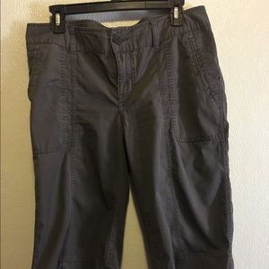 North face Capri pants cotton gray. #7