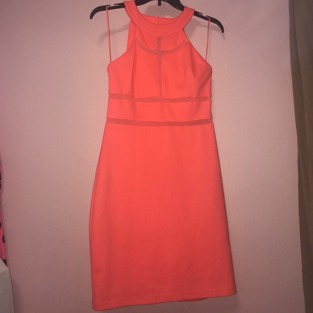 Sexy neon dress