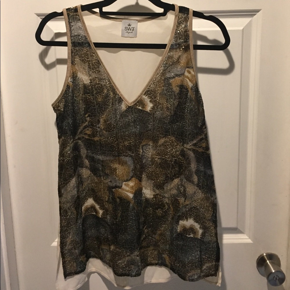 SW3 Bespoke sleeveless blouse