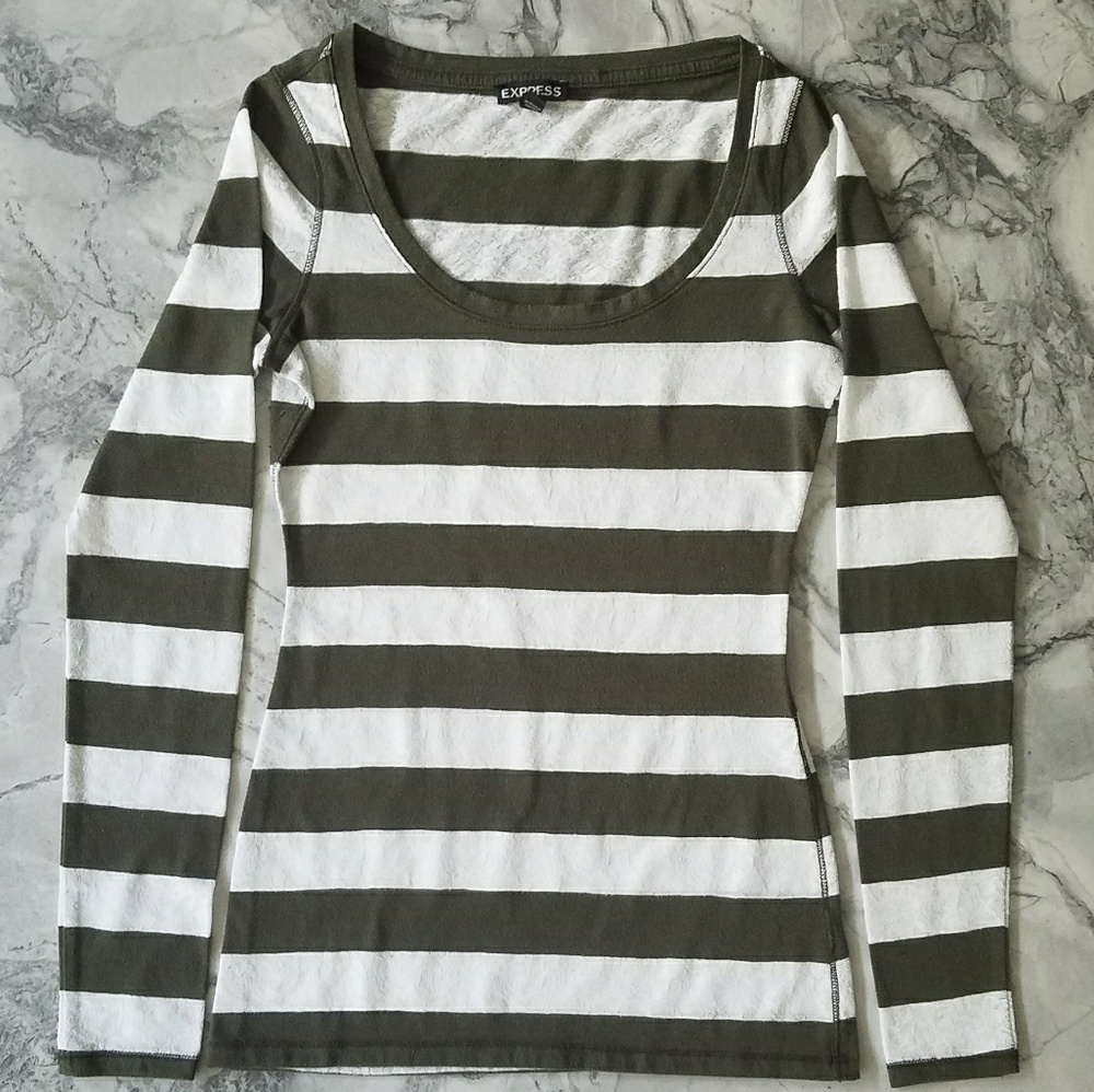 Express Stripe Long Sleeve