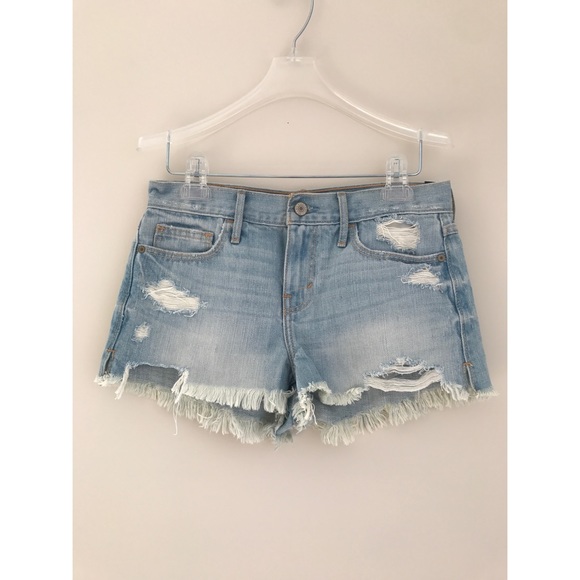 🆕 Distressed jeans shorts 25W - Picture 1 of 7