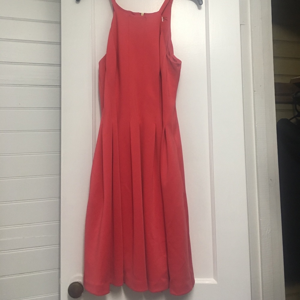 Calvin Klein pink dress size 6 with pockets