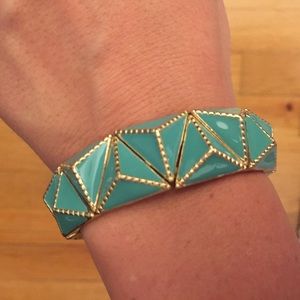 Teal bracelet