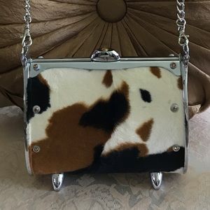 *SALE* Earth Crystal Cowgirl Recyled  Fender Purse