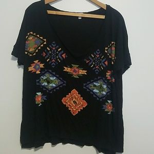 Aztec tee