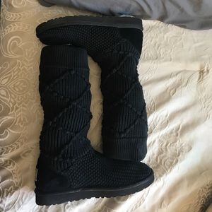 New knit UGG boots size 10