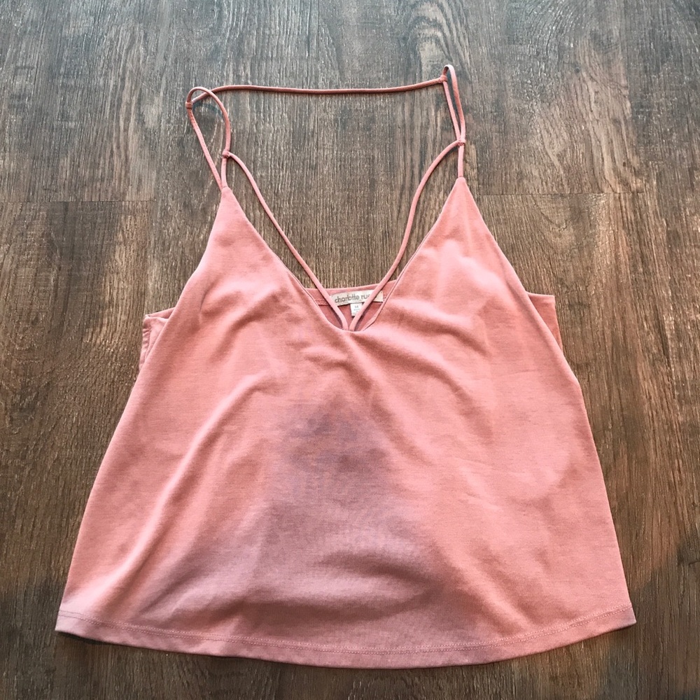 Sexy strappy top charolette russe