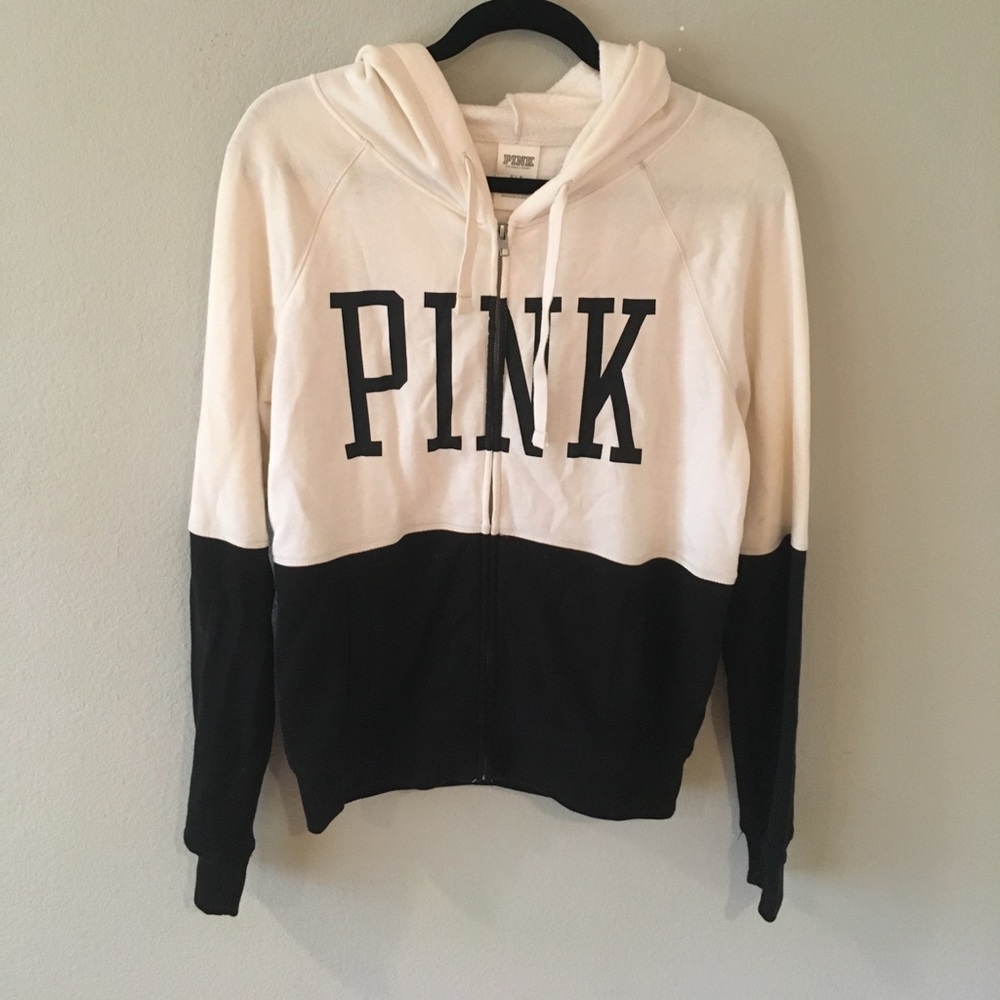 Zip up PINK sweatshirt