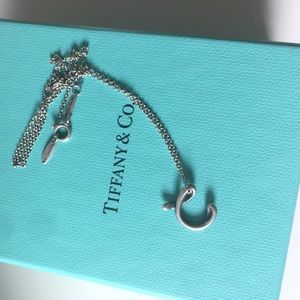 Tiffany's "C" initial necklace