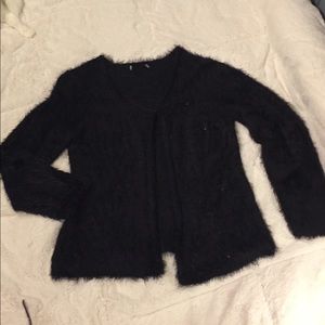 Eyelash dressy sweater