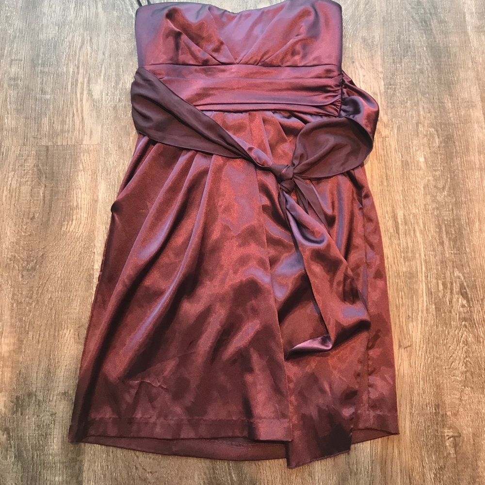Satin dress