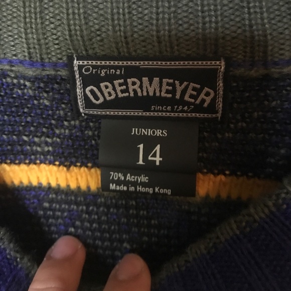 Obermeyers Jr sz 14 sweater - Picture 3 of 5