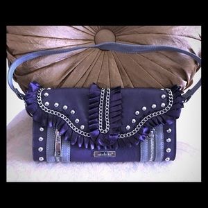*SALE* Nicole Lee purple wallet purse clutch