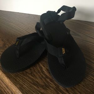 TEVAS W ORIGINAL SANDAL size 10, black