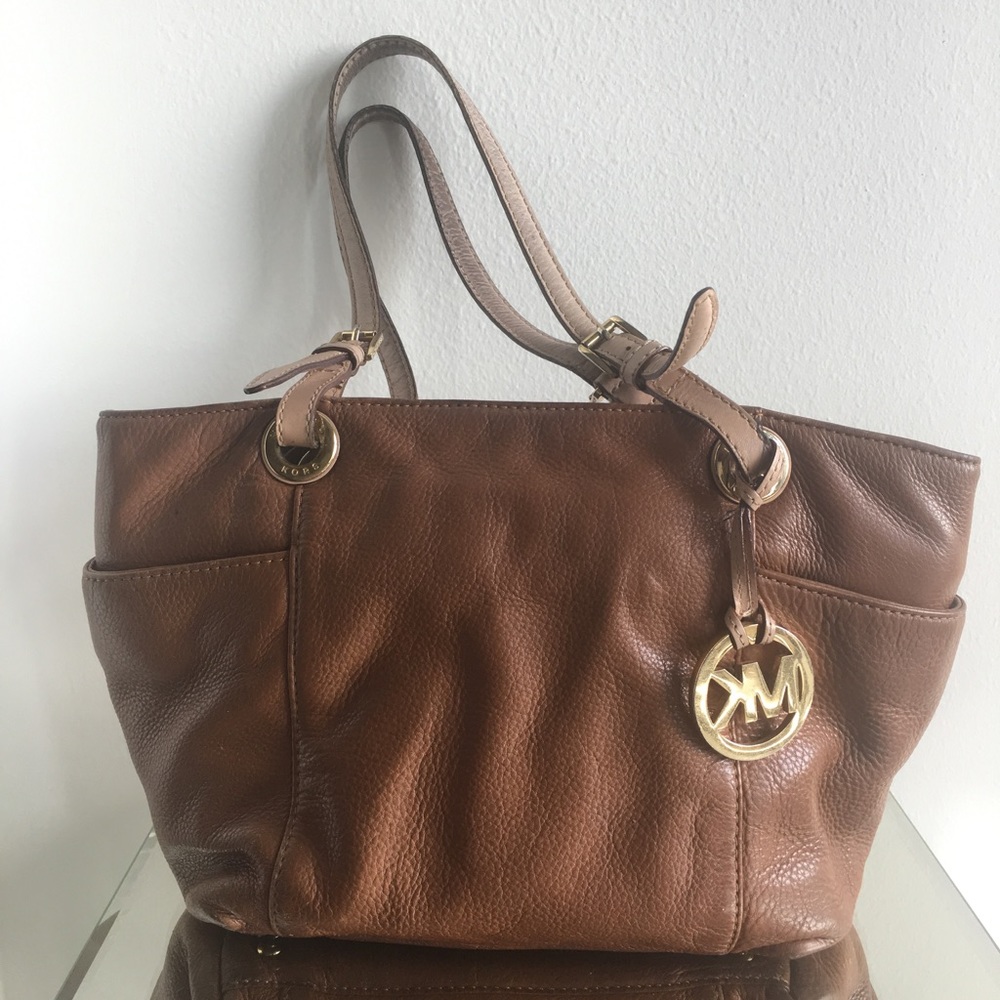 Michael Kors Tan Leather Tote
