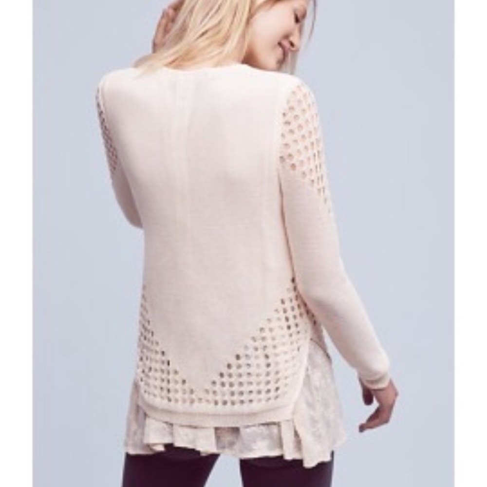 Anthropologie Layered Fiona Pullover! - Picture 2 of 6