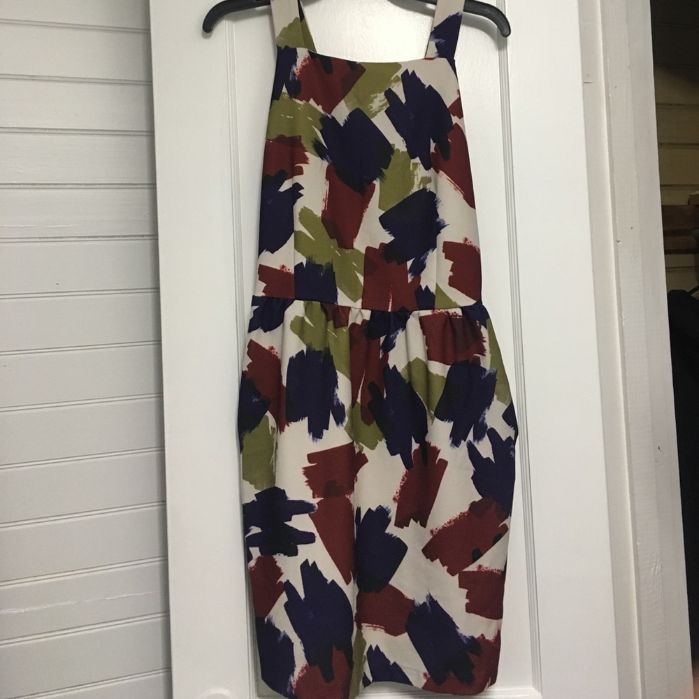 Modcloth high neck dress with pockets