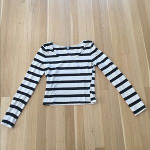 Stripped crop top