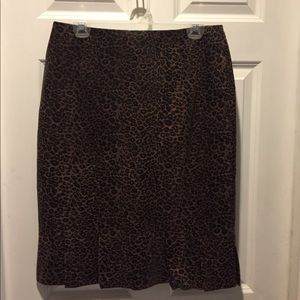 Doncaster Leather Skirt NWT Size 8