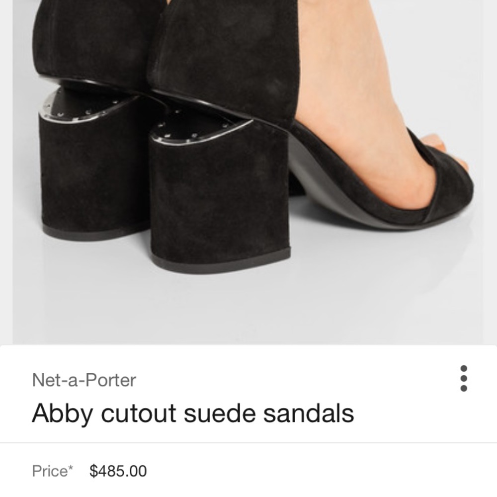 Sold 😻Authentic Alexander Wang Abby sandals - Picture 5 of 7