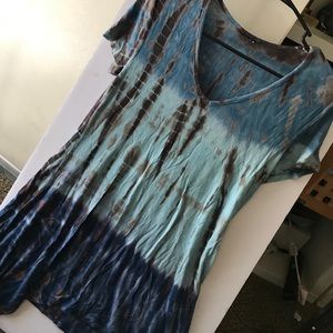 Tie Dye Long Top - Small
