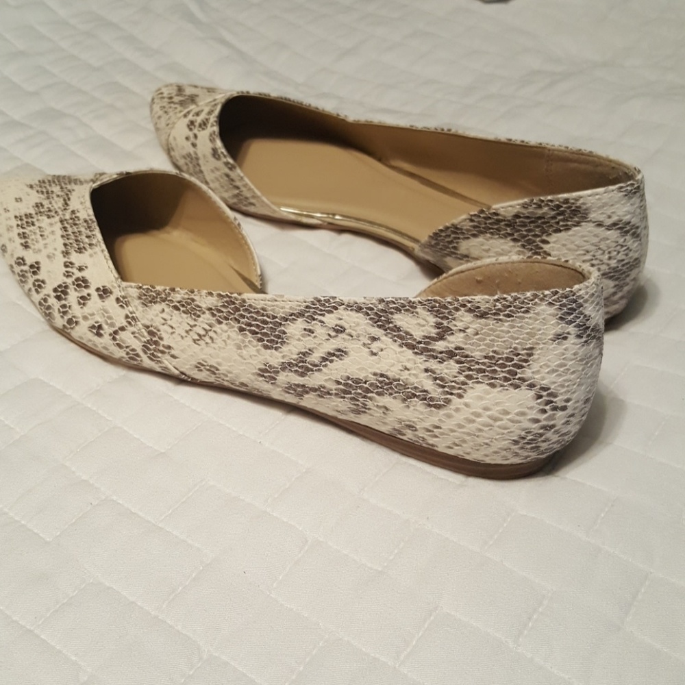 Dolce Vita Snakeskin Flats