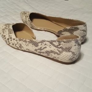 Dolce Vita Snakeskin Flats