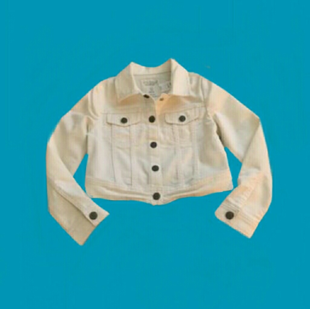 White Jean Jacket