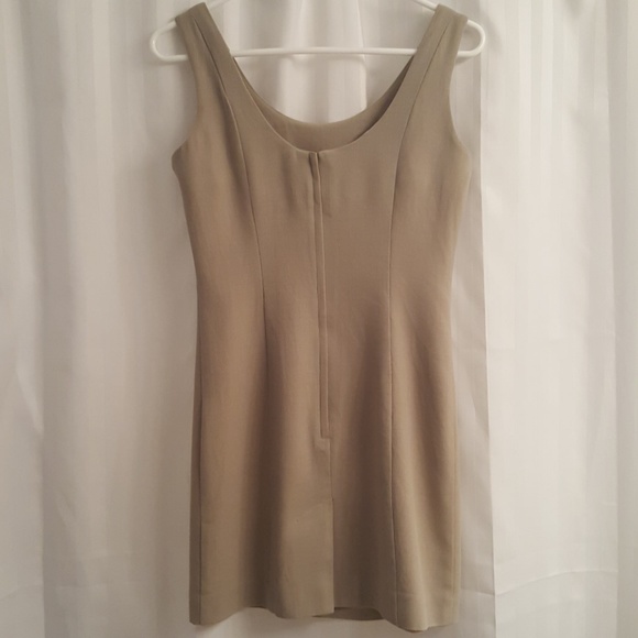 Classic Wool Crepe Shift Dress - Picture 2 of 4