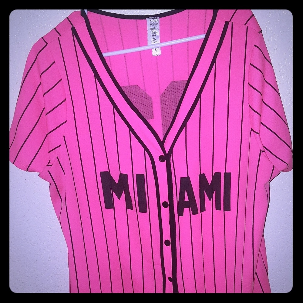 Hot hot pink jersey miami