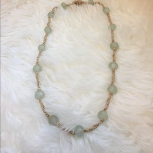 Handmade sea glass necklace