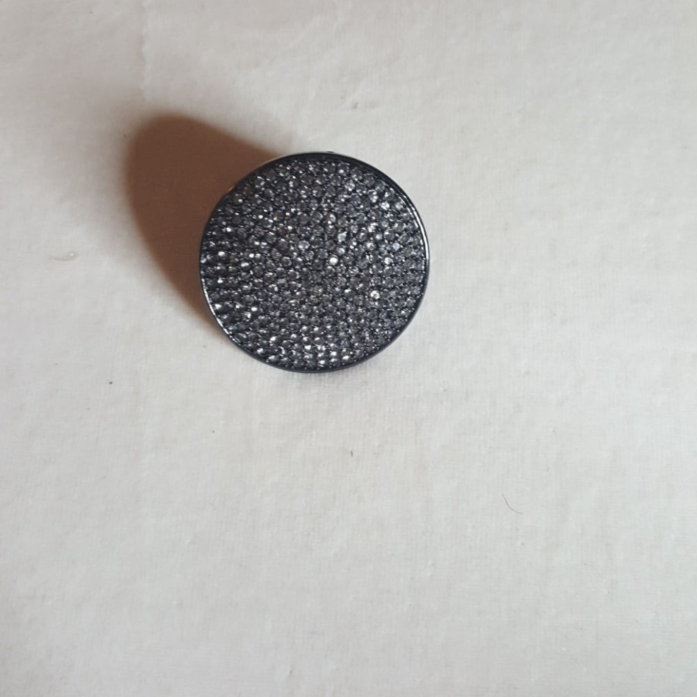 BCBG Maxazria Round Pave Socialite Ring