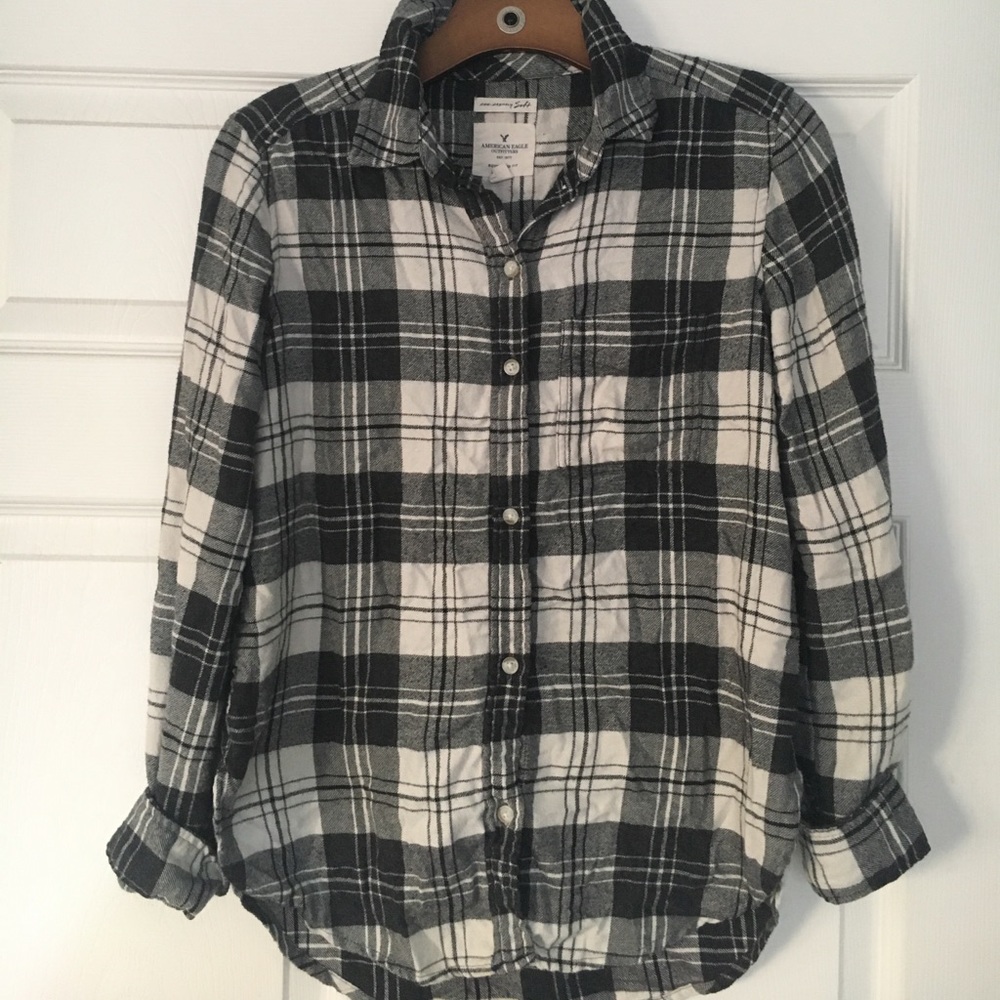 American Eagle Boyfriend Fit Flannel
