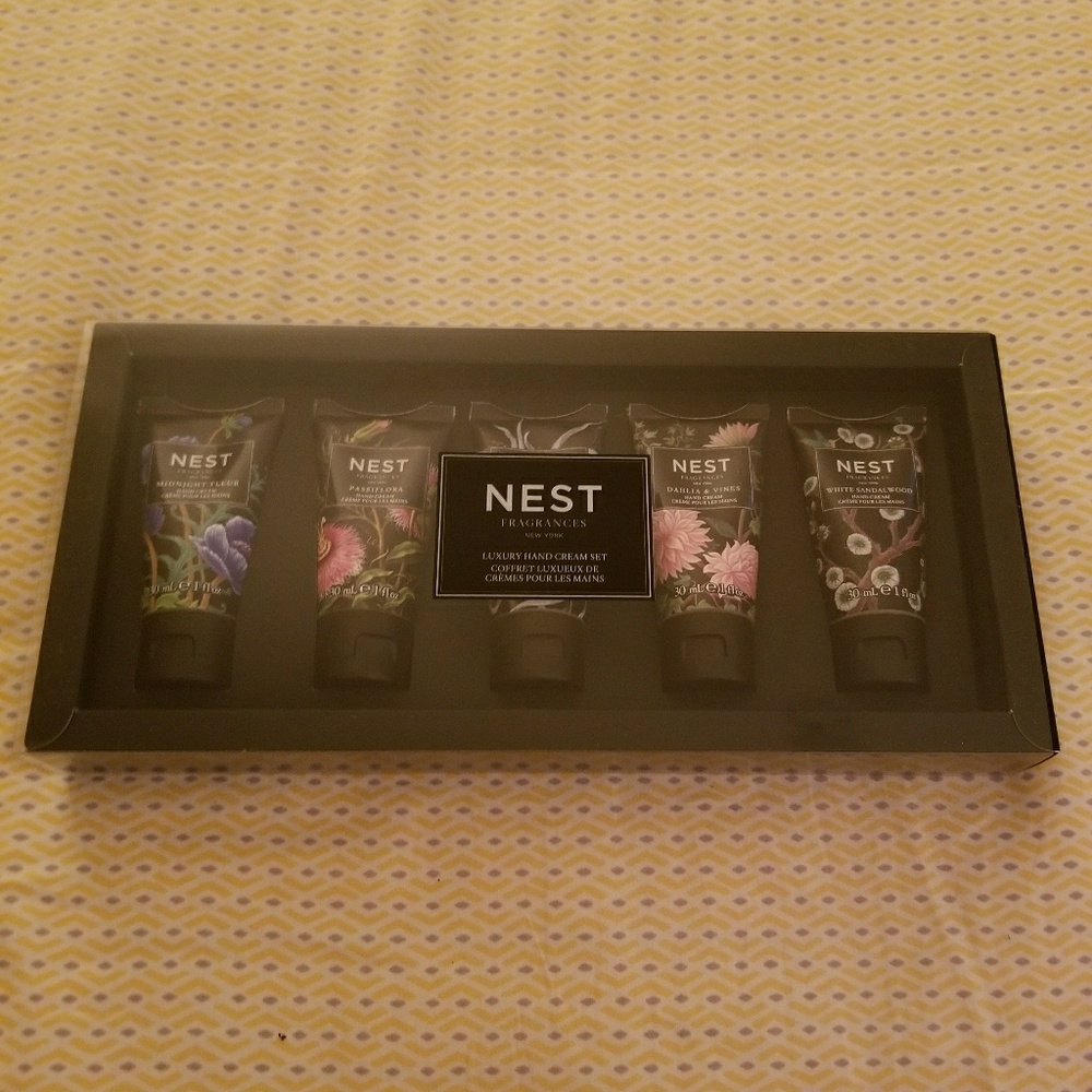 Set of Five Nest Hand Creams NIB