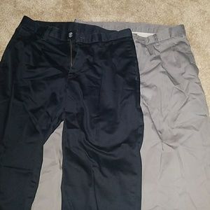 Navy and Grey work pants