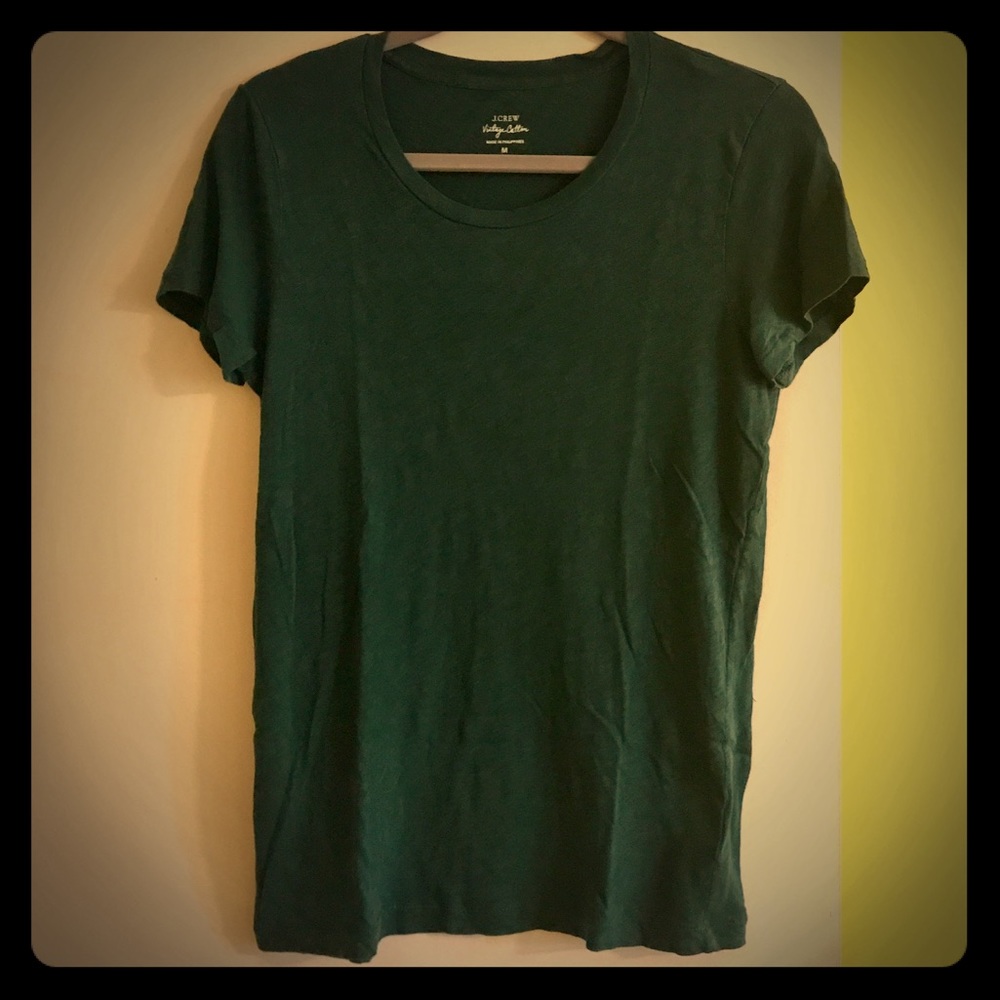 J. Crew Vintage Cotton crew neck t-shirt