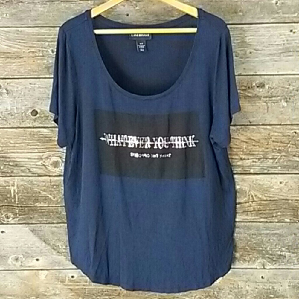 Lane Bryant 18/20 Graphic short sleeve shirt