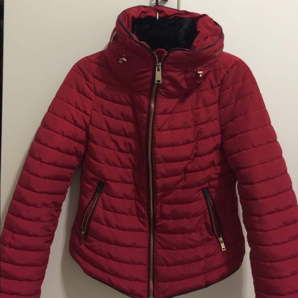 Red Zara Jacket