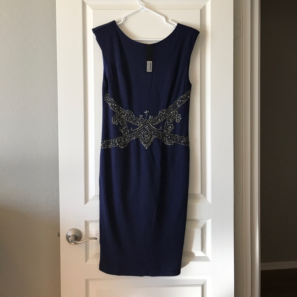 Navy Bodycon Dress