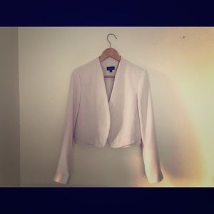 TOPSHOP // Cropped blush blazer TOPSHOP // Cropped blush blazer