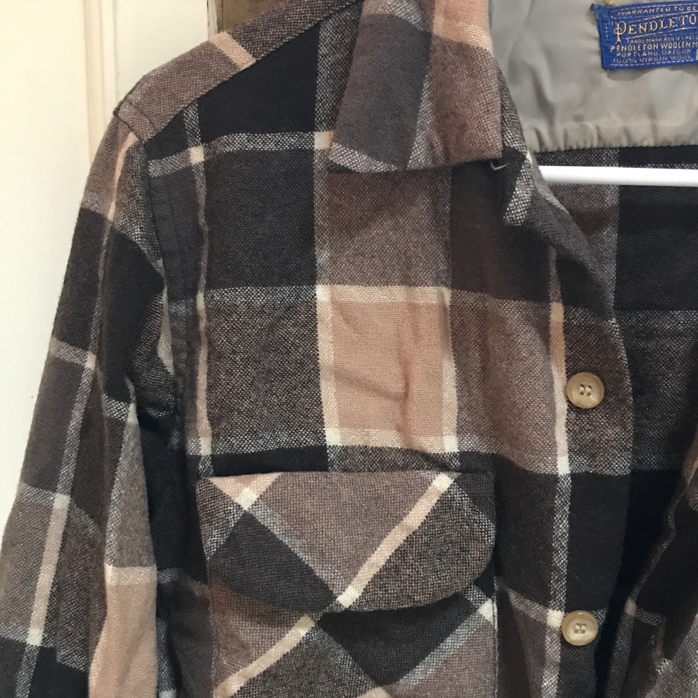 Pendleton Men's Button Up 100% Virgin Wool