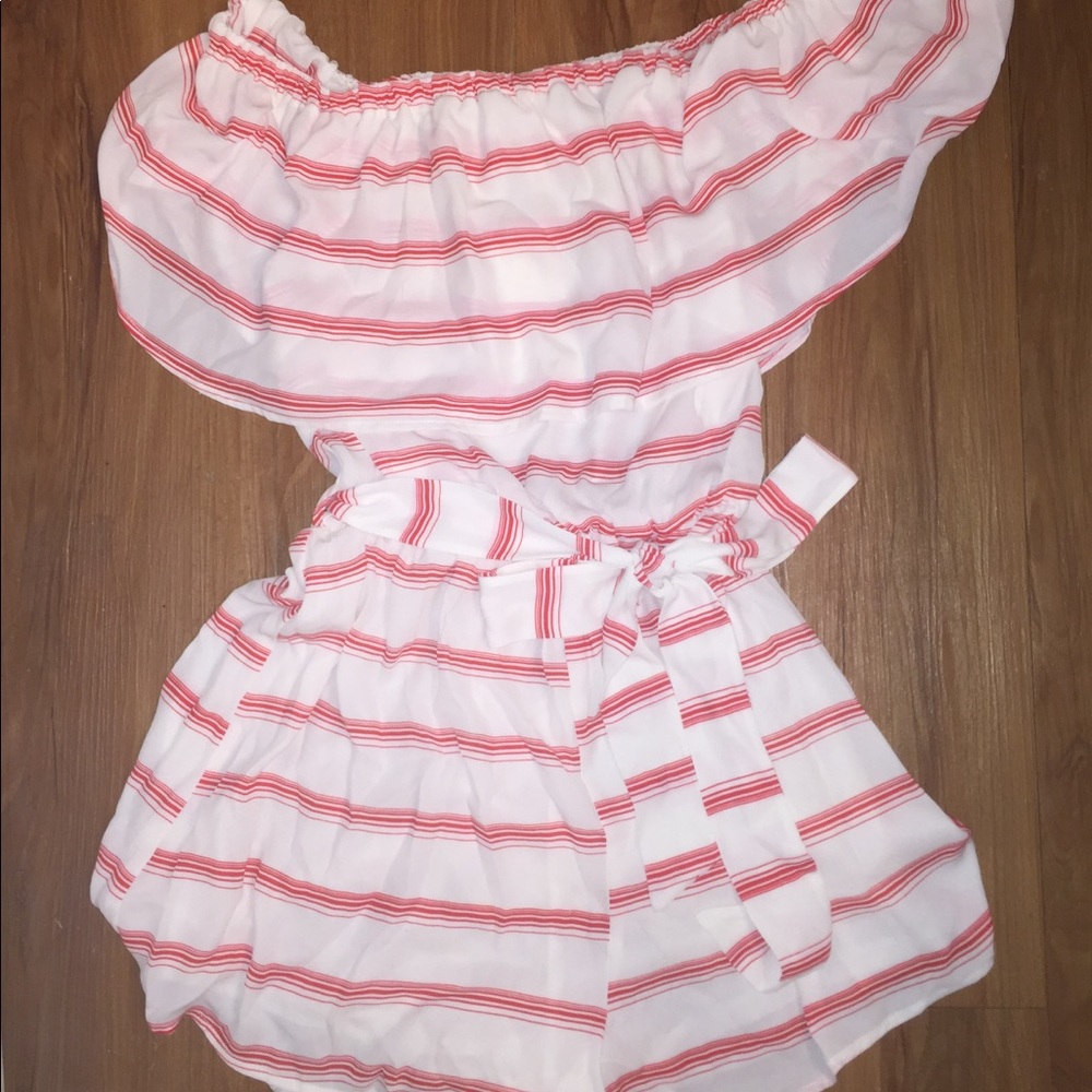 Lush clothing Brand striped Romper